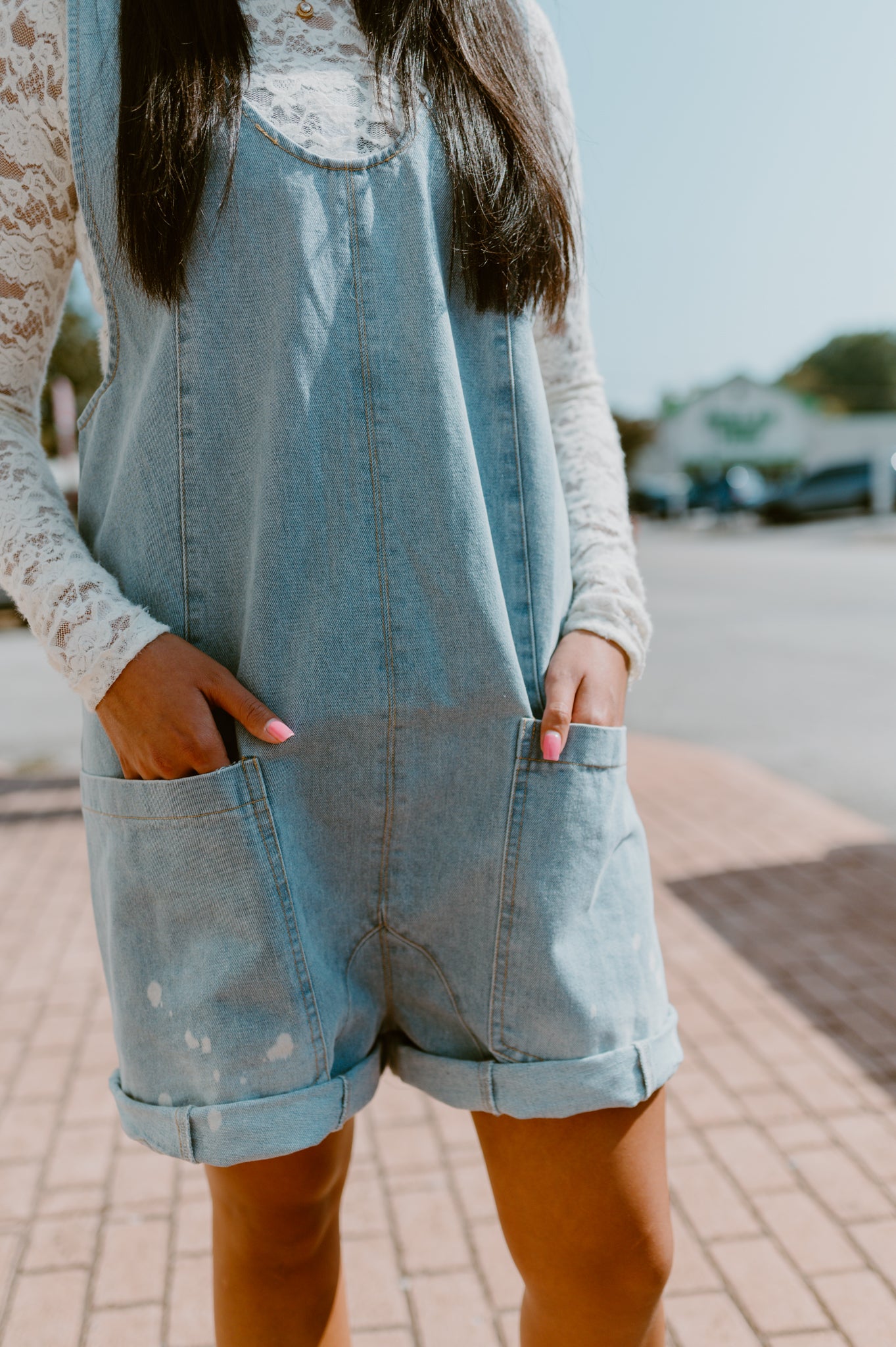 Magnolia Denim Shortail Romper