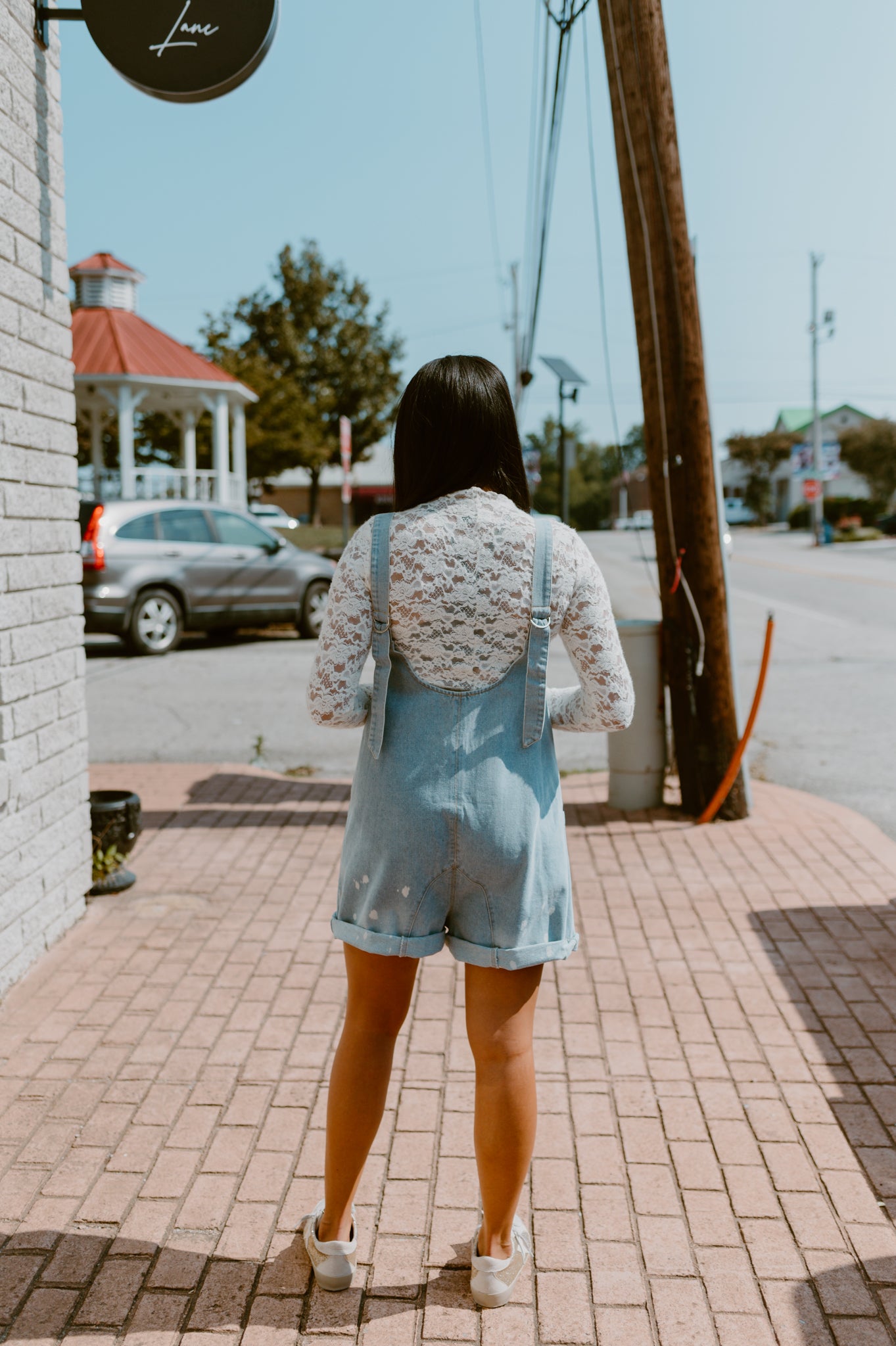 Magnolia Denim Shortail Romper