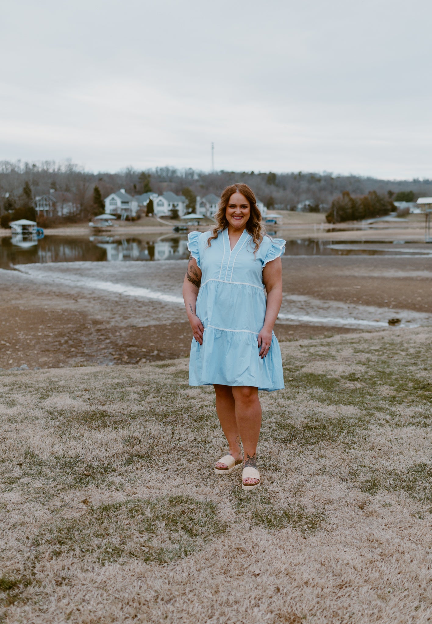 Lakeside Breeze Dress