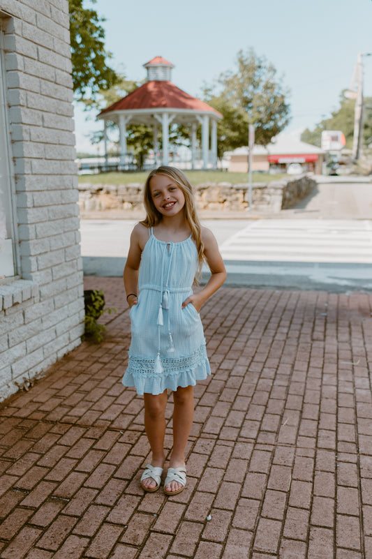 Lace Cutout Mommy + Me Dress | Child