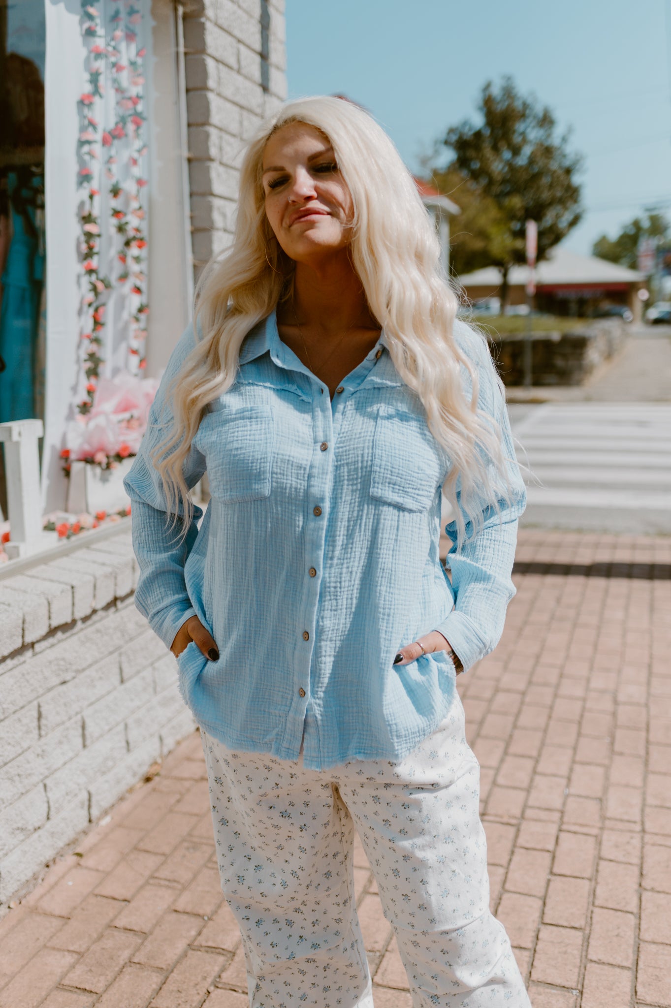 Blooming Garden Trousers | Pink