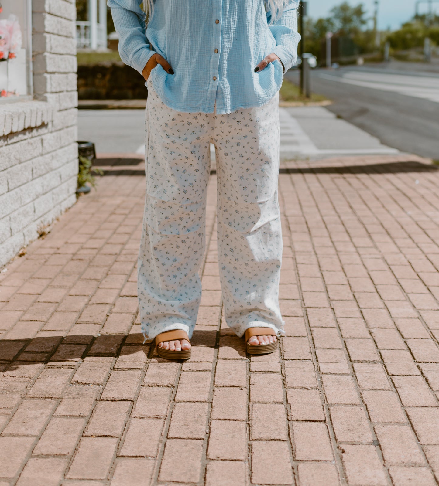 Blooming Garden Trousers | Pink