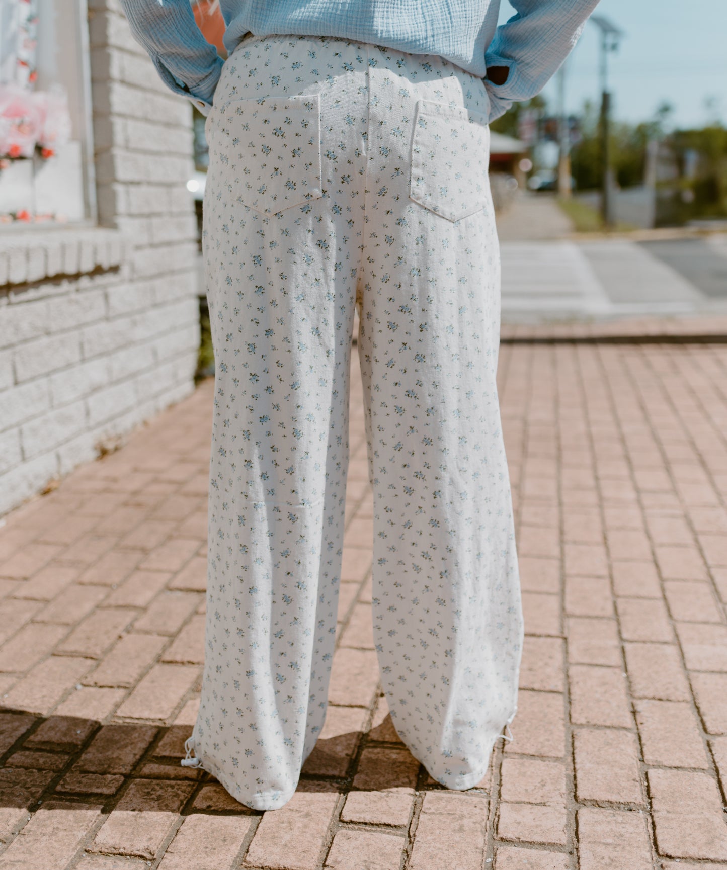 Blooming Garden Trousers | Pink