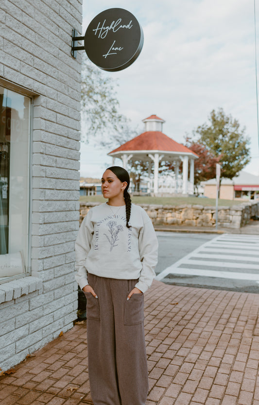 Be Still and Know Graphic Sweatshirt