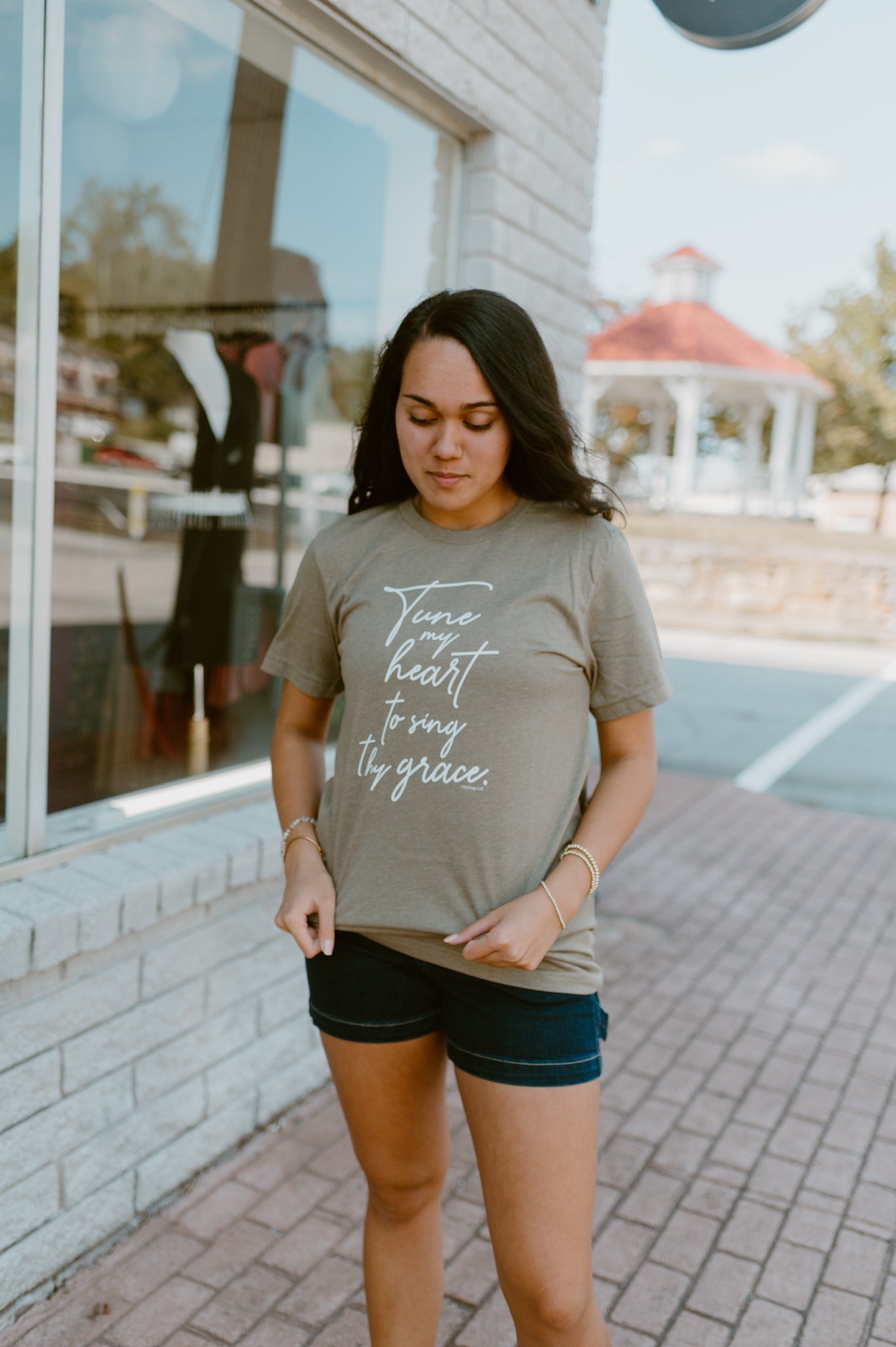 Tune My Heart To Sing Thy Grace Graphic Tee