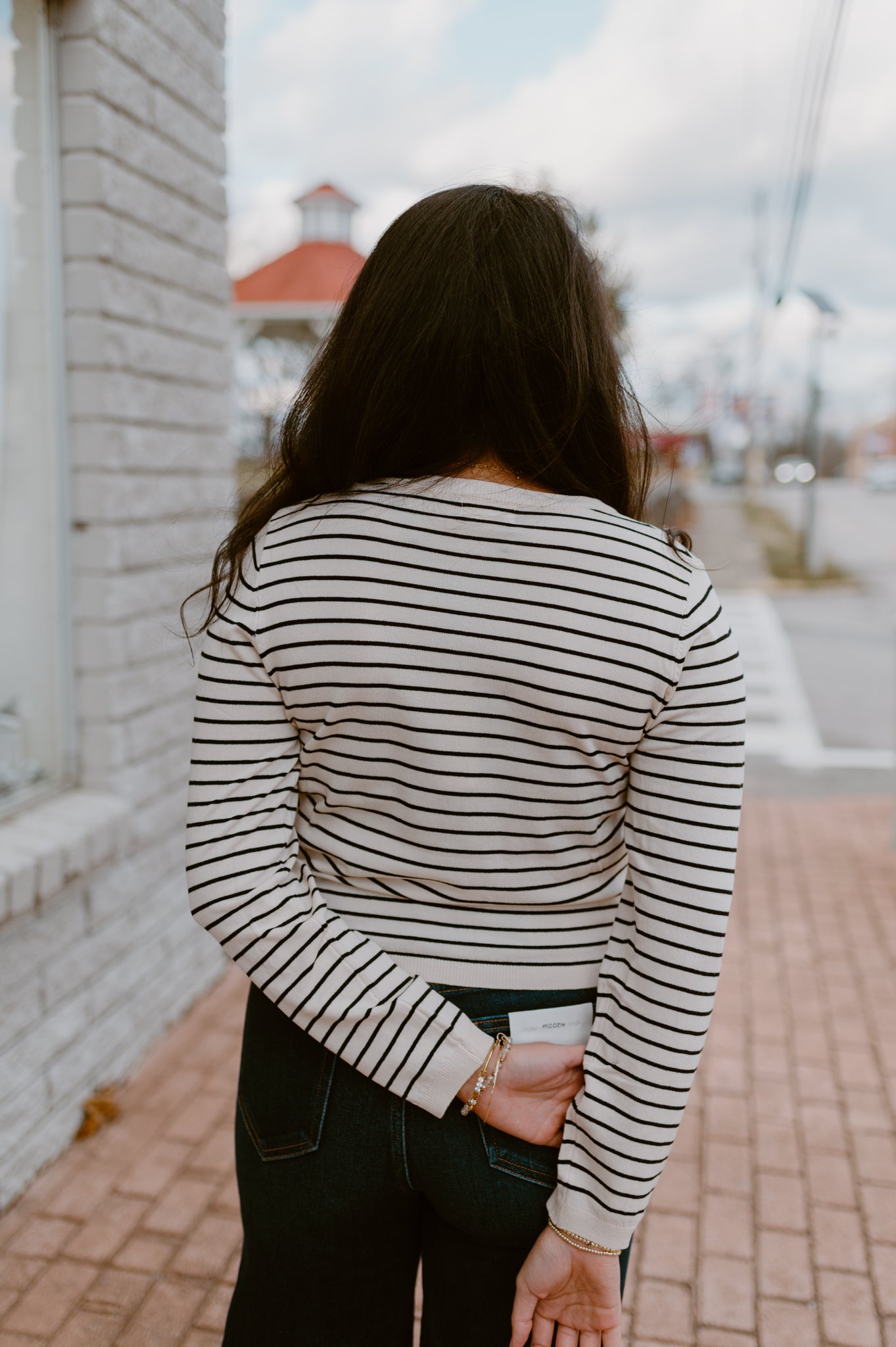 Classic Striped Crewneck Sweater