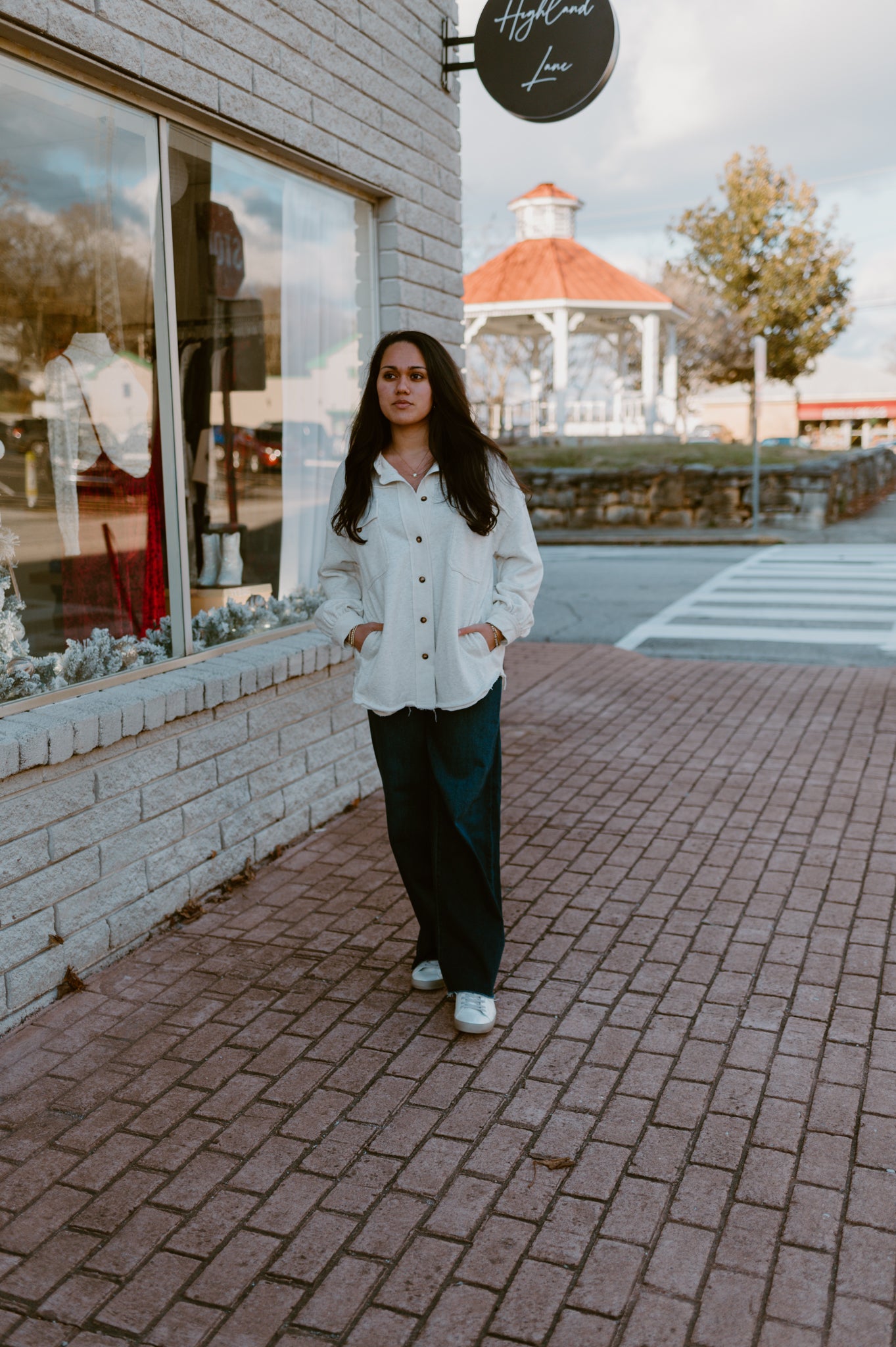 Cozy Button Down Jacket- Cream