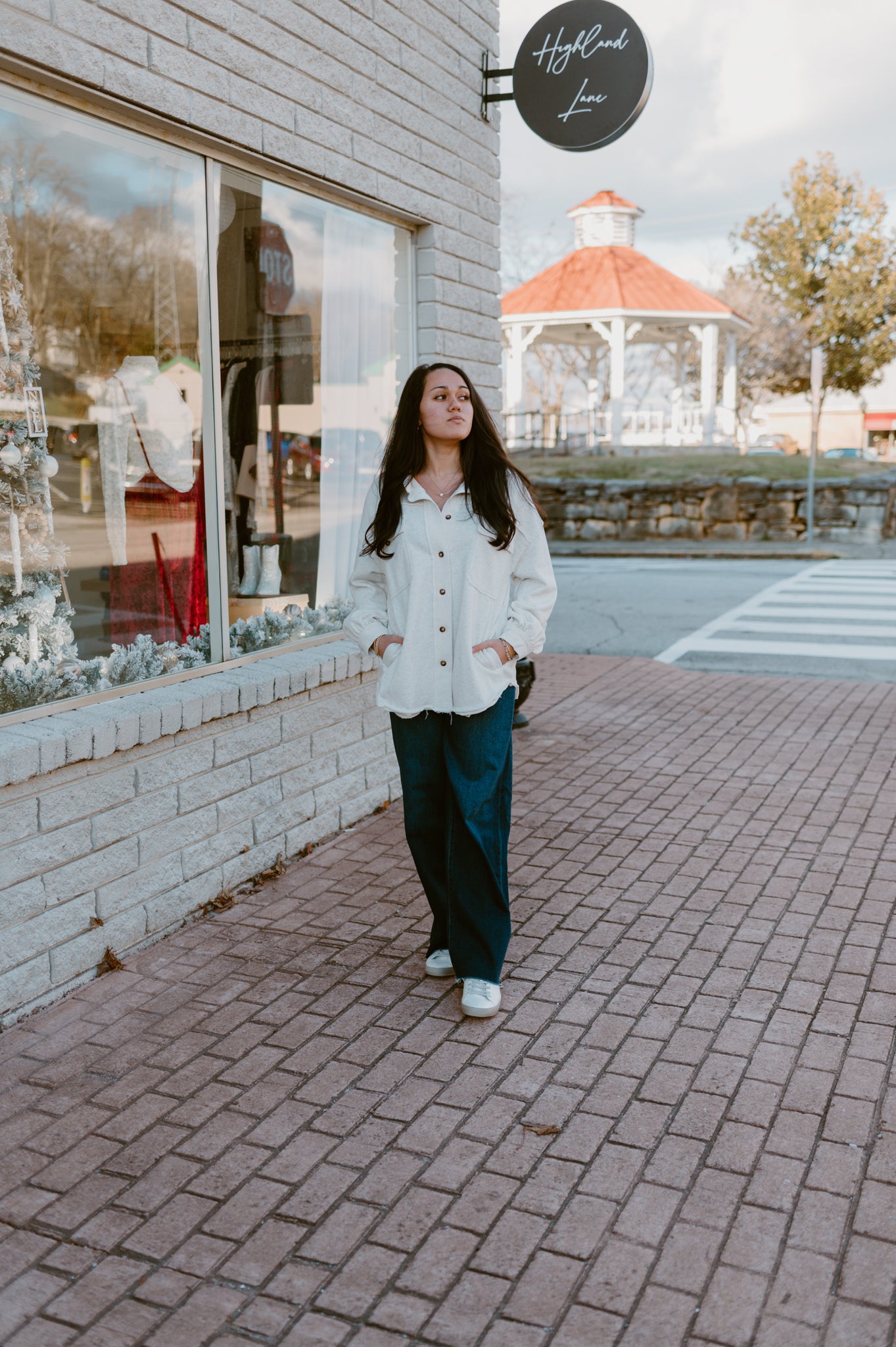 Cozy Button Down Jacket- Cream