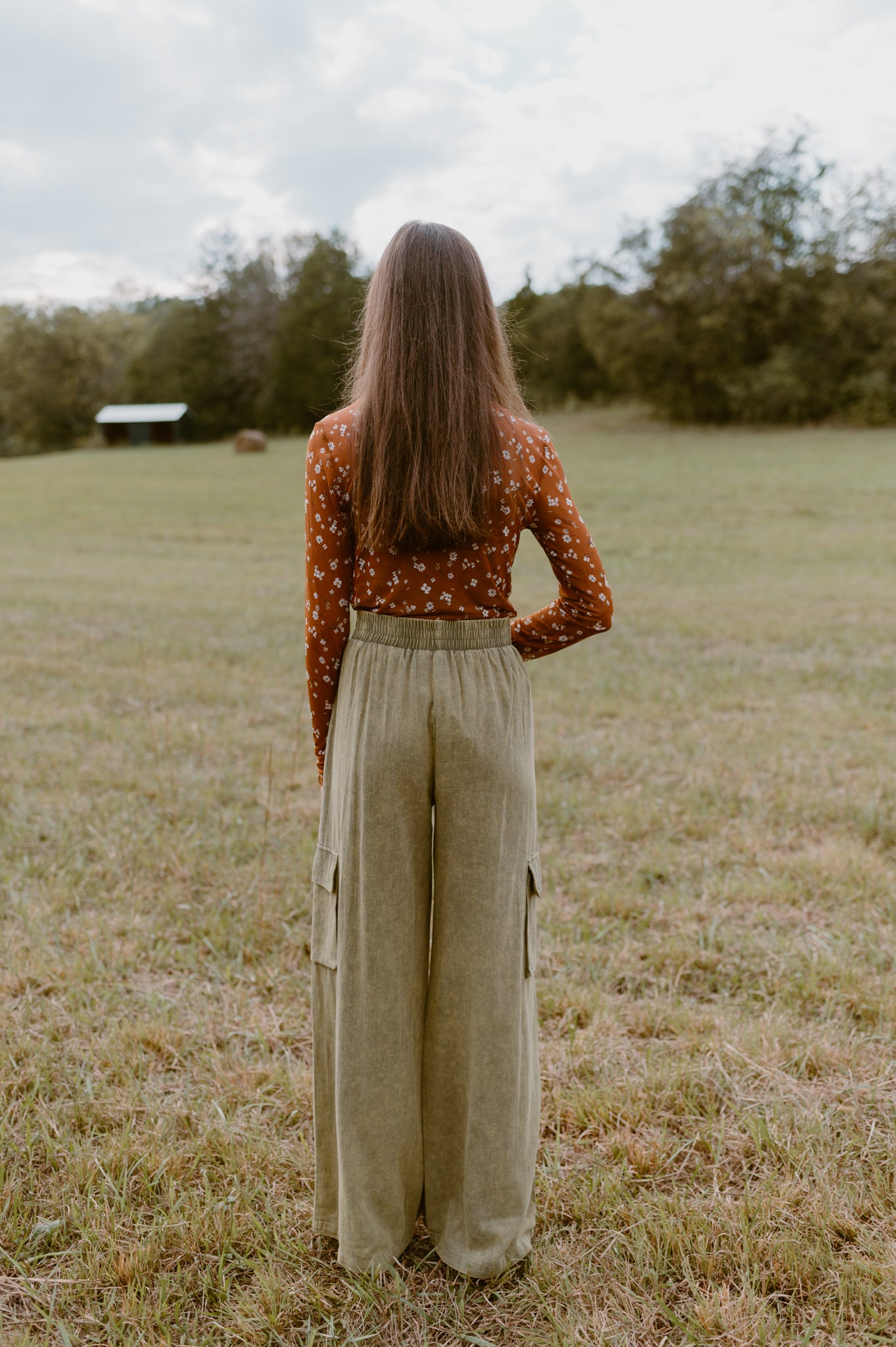 Mineral Washed Cargo Pants