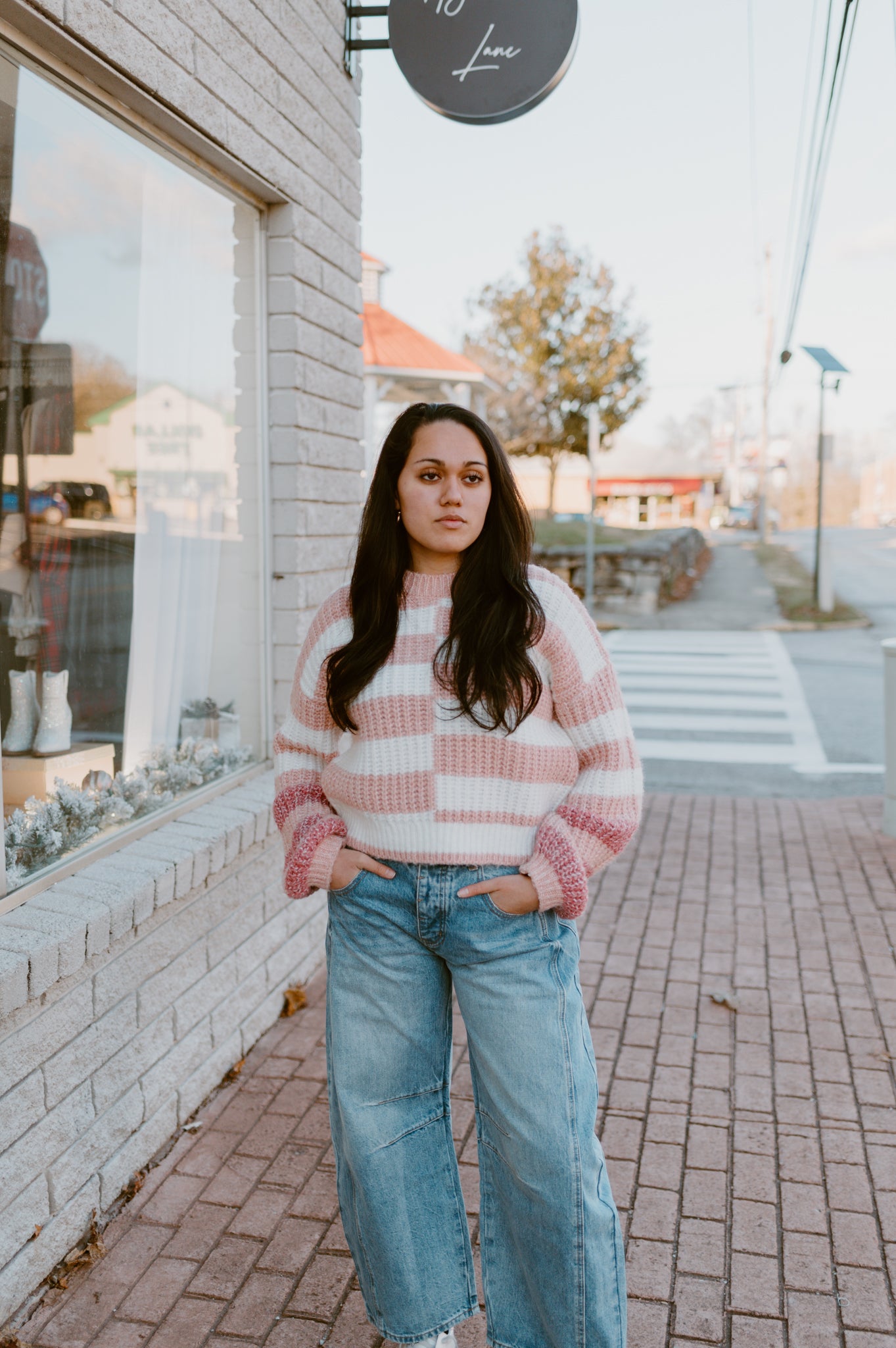 Sweet Dreams Striped Sweater