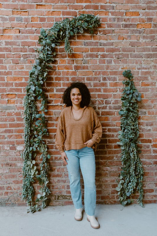 Leave it to Chance Hoodie |Light  Brown