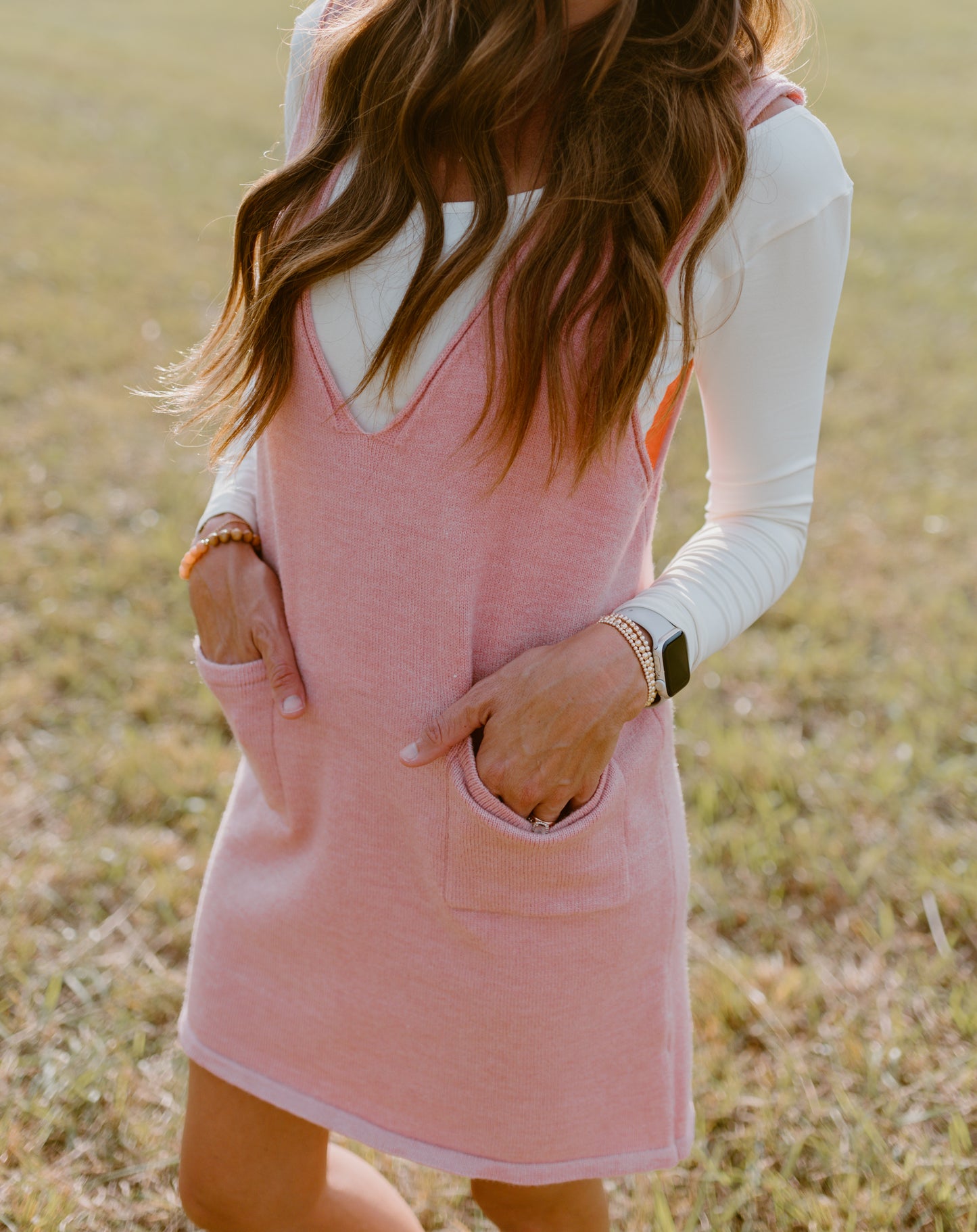 Pretty in Pink Pinafore Jumper