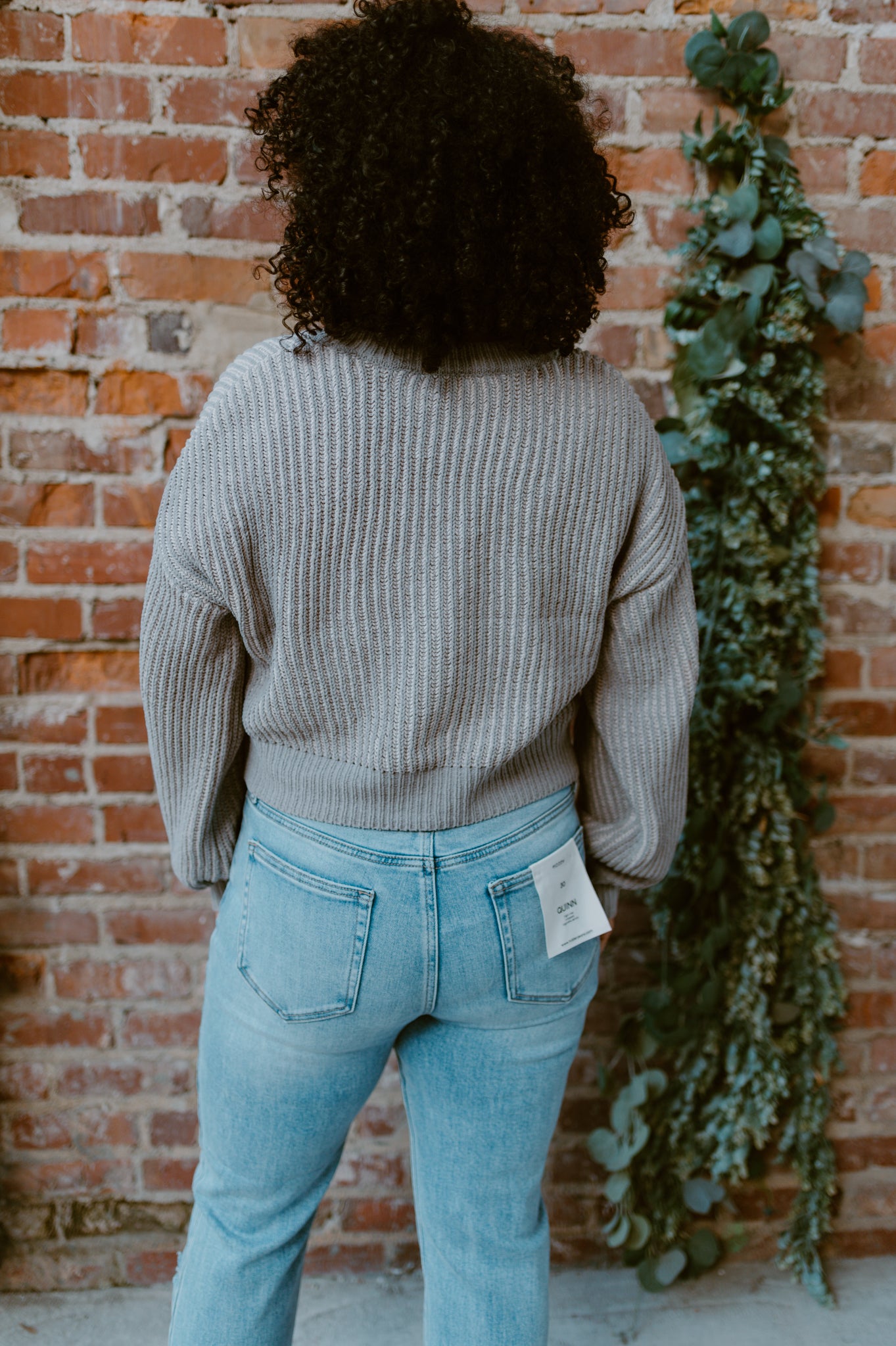 Two Tone button Down Oversized Cardigan Sweater