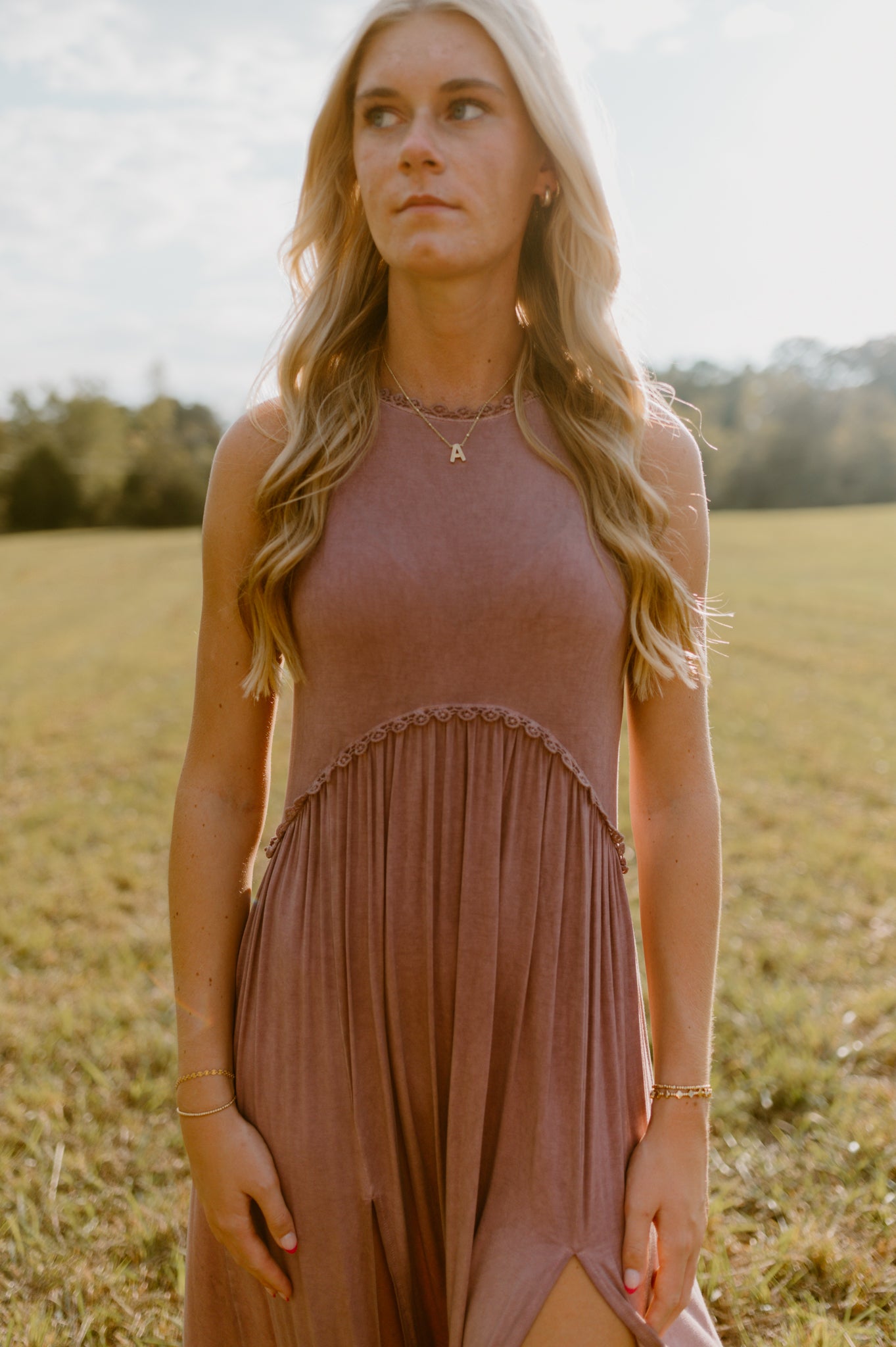 Zoe Dress | Plum