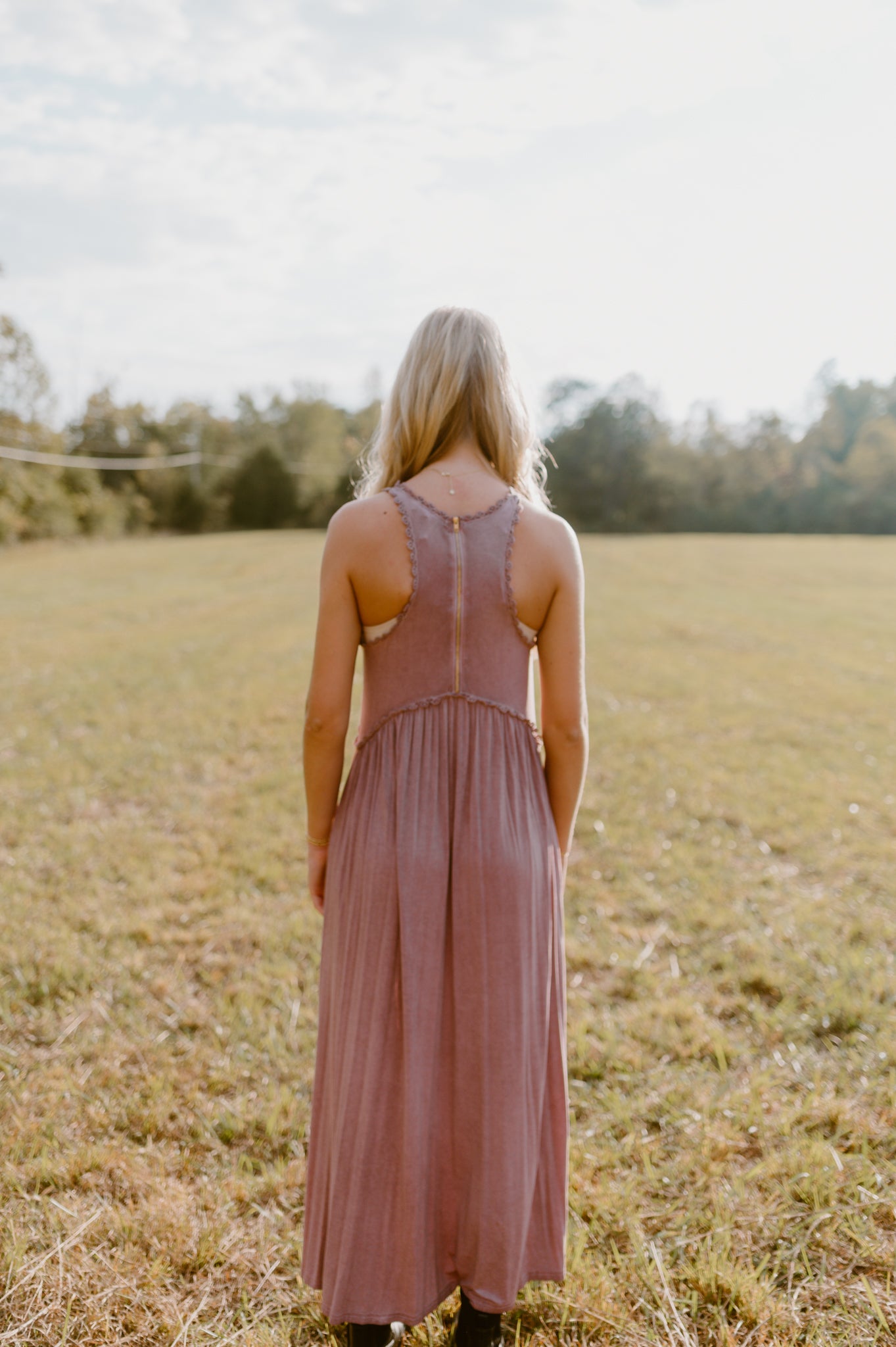 Zoe Dress | Plum