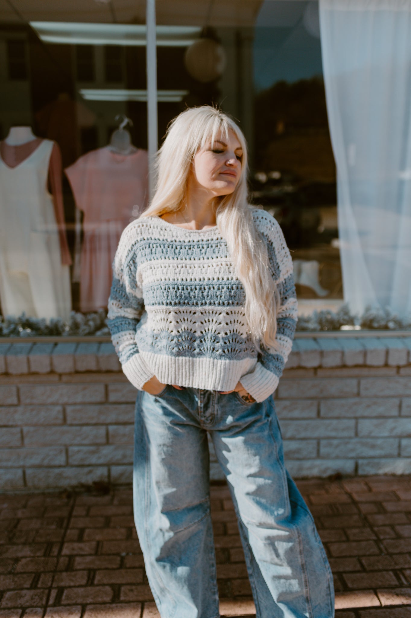 Coastal Dreams Crochet Sweater