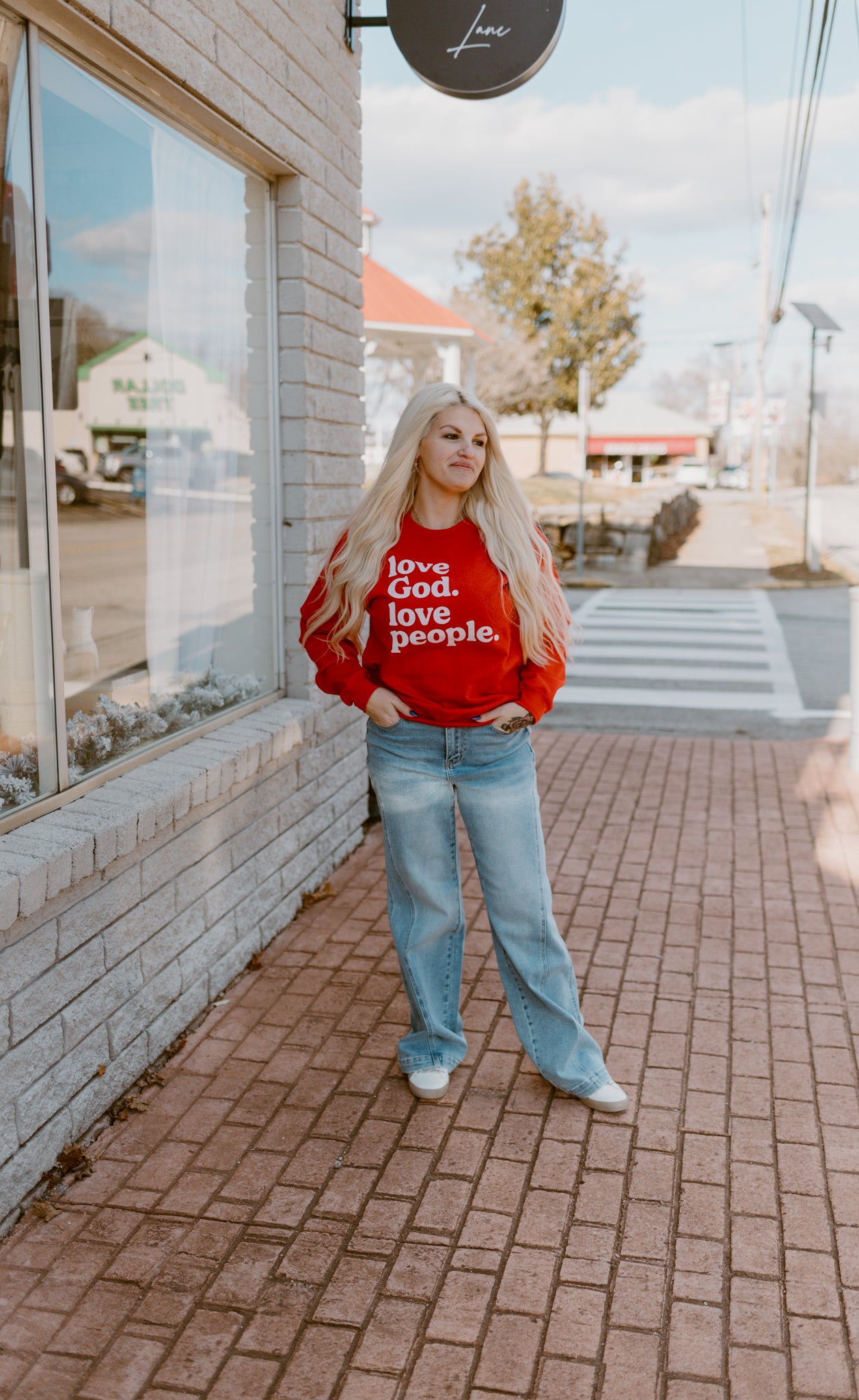 Love God. Love People Sweatshirt