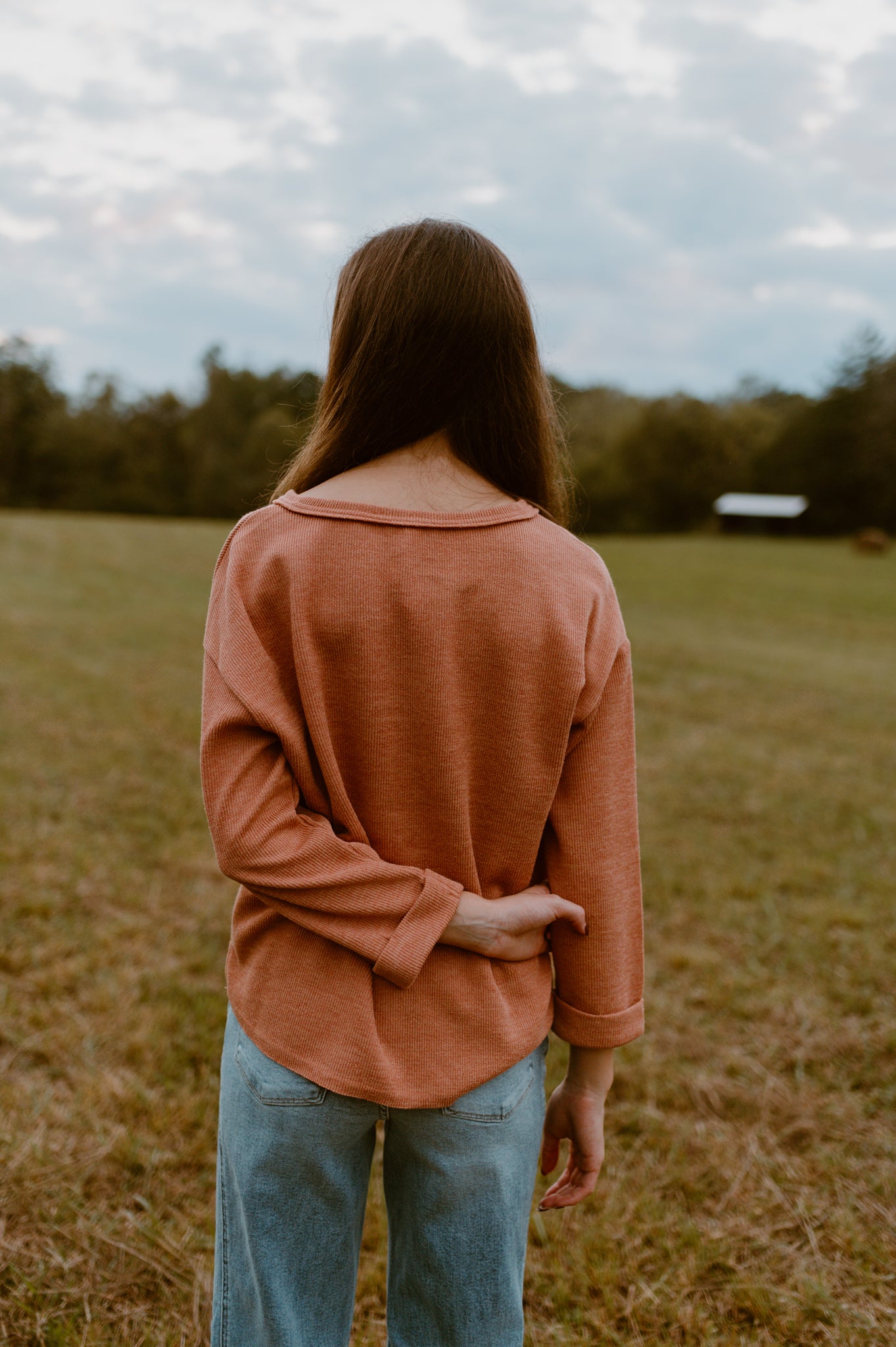 Fall in Love 3/4 Sleeve Knit Top