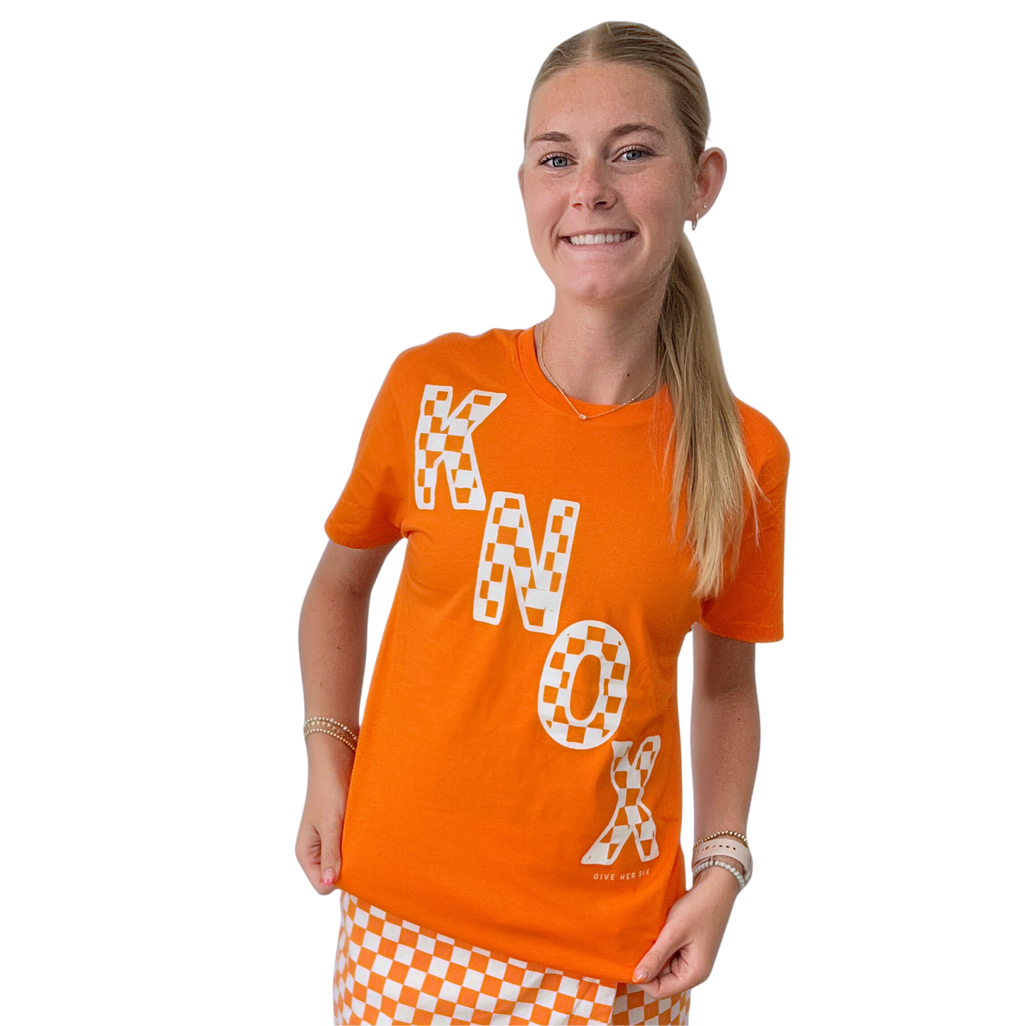 Knox SS Tee- Orange