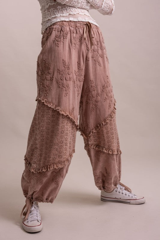 The Marlowe Embroidered Statement Pants