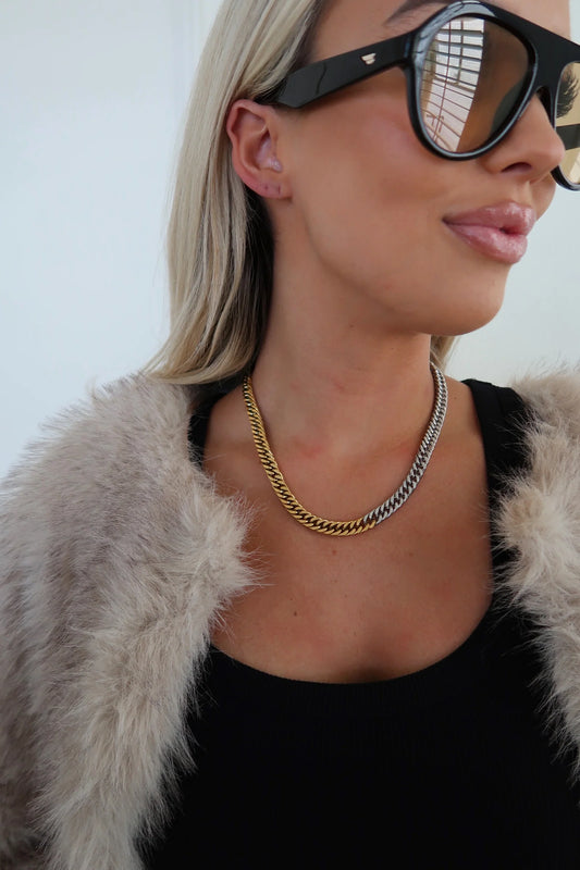 The City Luxe Two-Tone Chain
