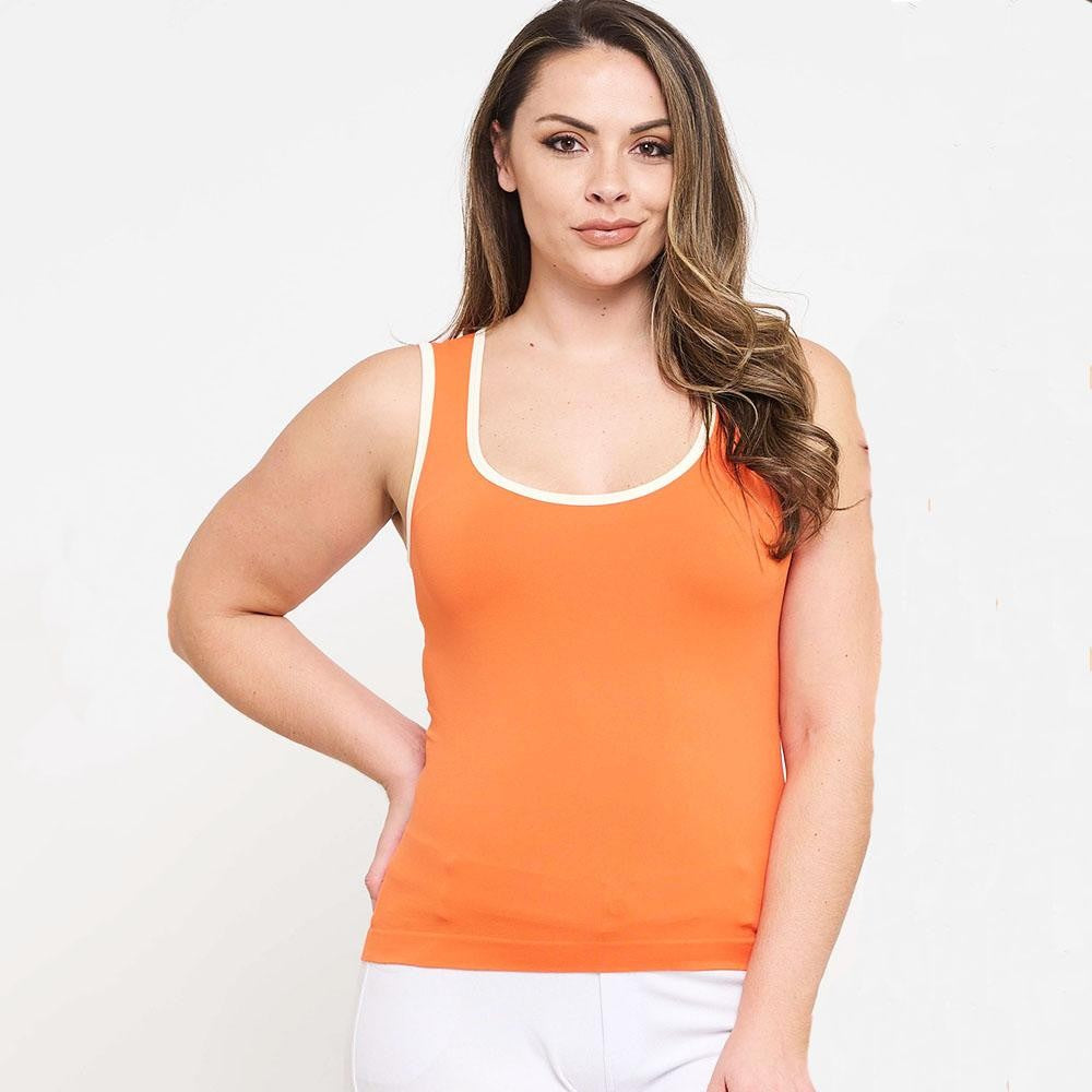 The Orange Zone Seamless Tank