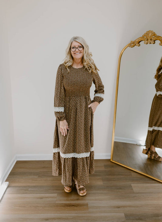 The Maribelle Maxi Dress | Chocolate