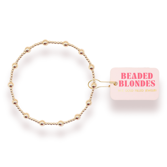 The June Mixed Bead Bracelet