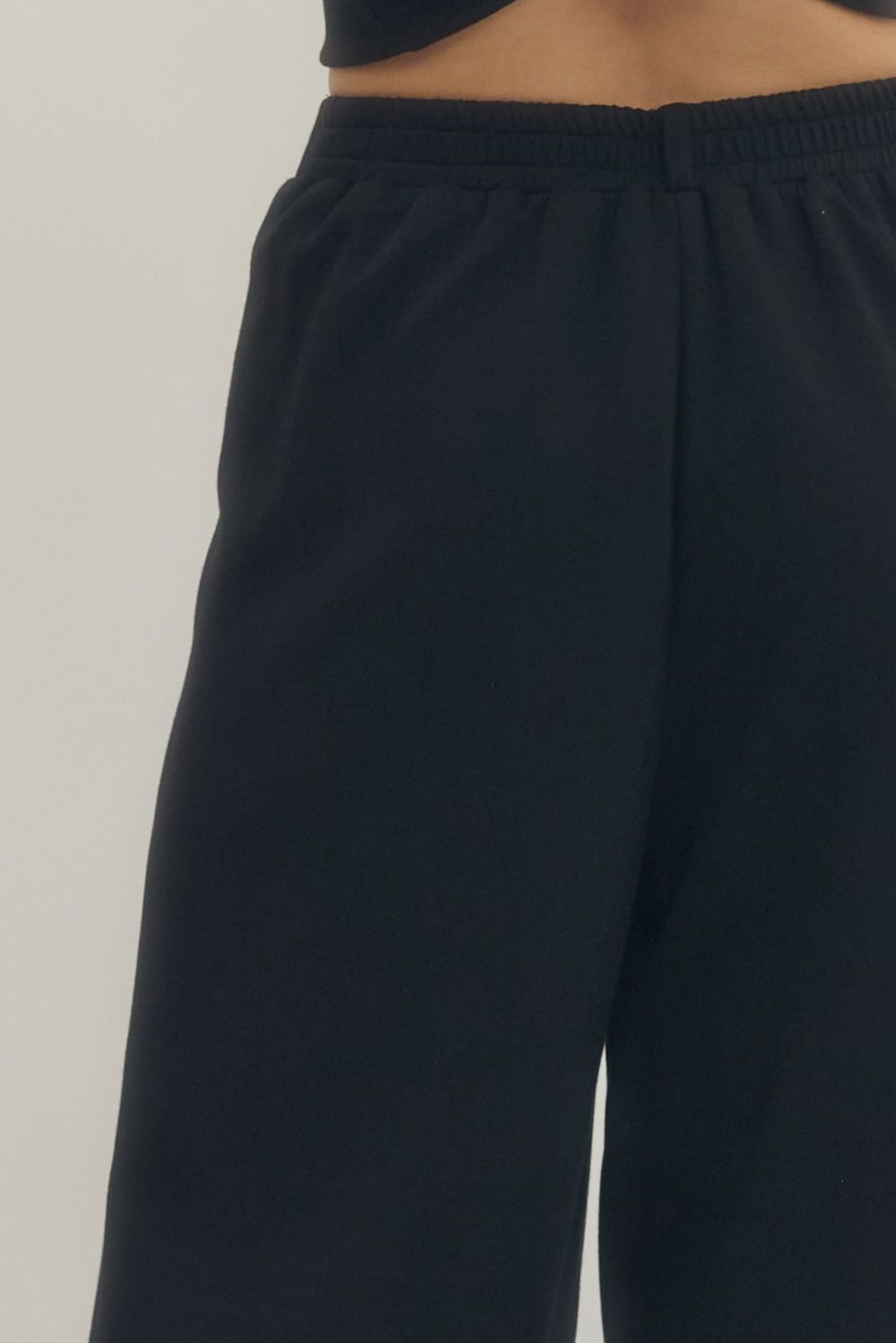 The After Hours Wide Leg Pant | Black