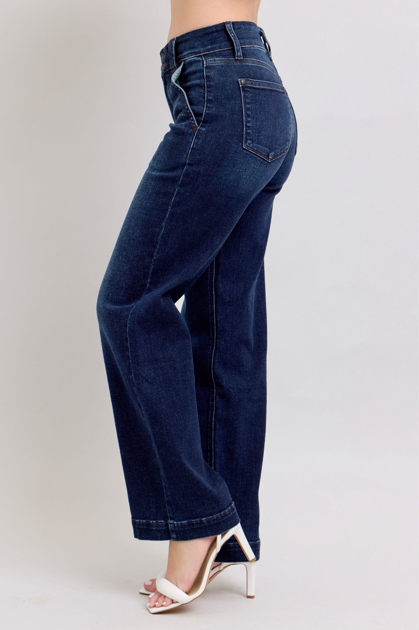 The Hamilton Wide Leg Jean | Judy Blue