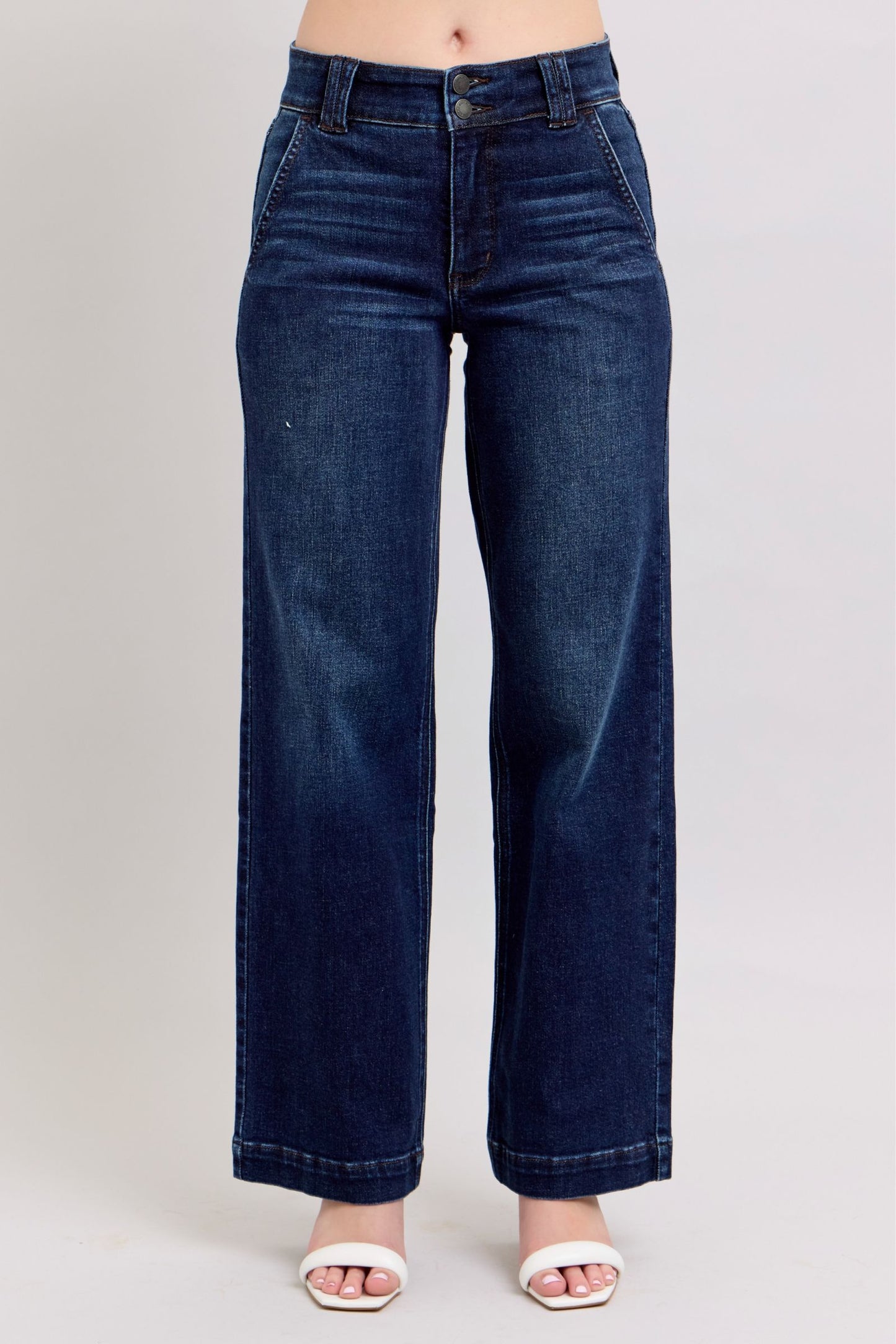 The Hamilton Wide Leg Jean | Judy Blue
