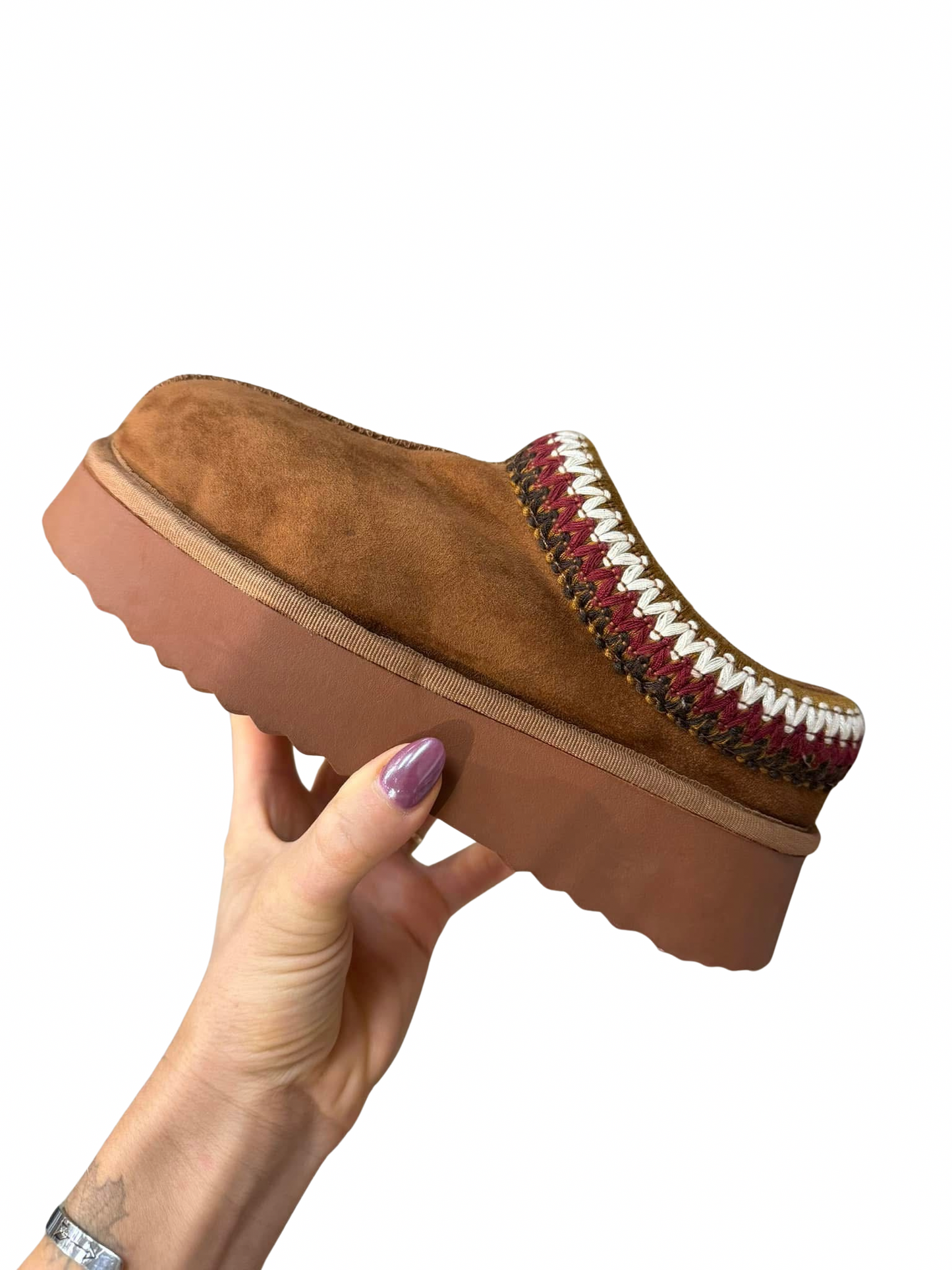 The Yndigo Platform Clog by MIA | Cognac