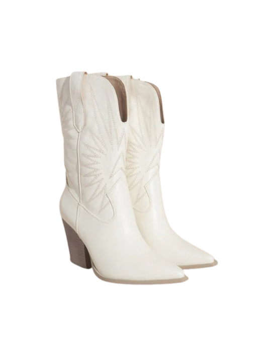Emersyn Boots | White