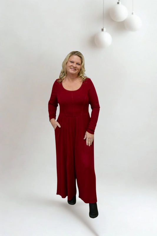 The Ember Jumpsuit | Garnet