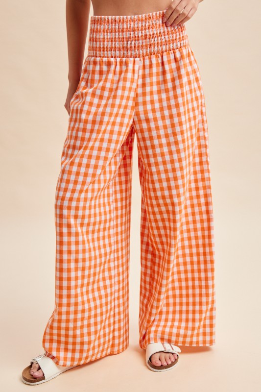 The Saturday Check Pants