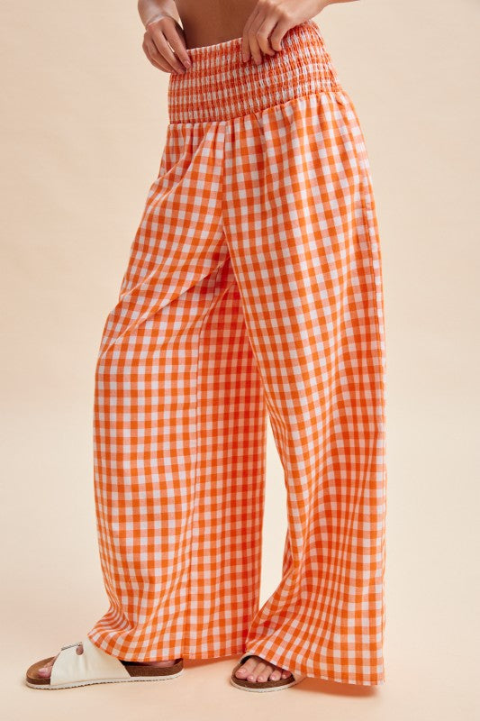 The Saturday Check Pants