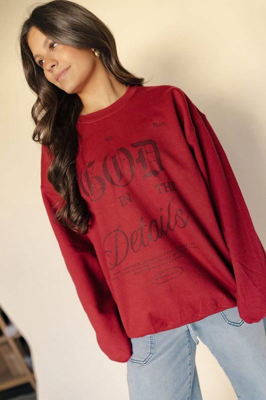 God is in the Details Sweatshirt