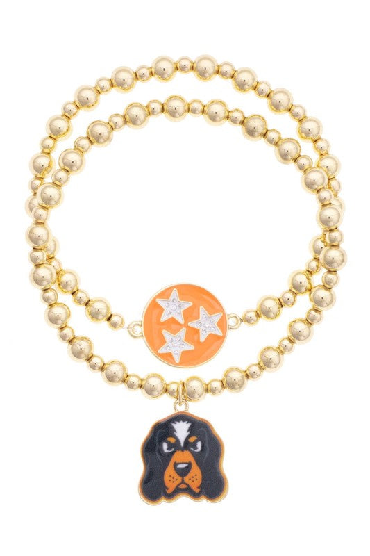 Smokey & Tri-Star Bracelet Stack