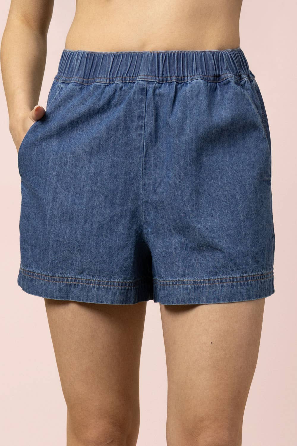 The Cassian Chambray Set | Dark Wash