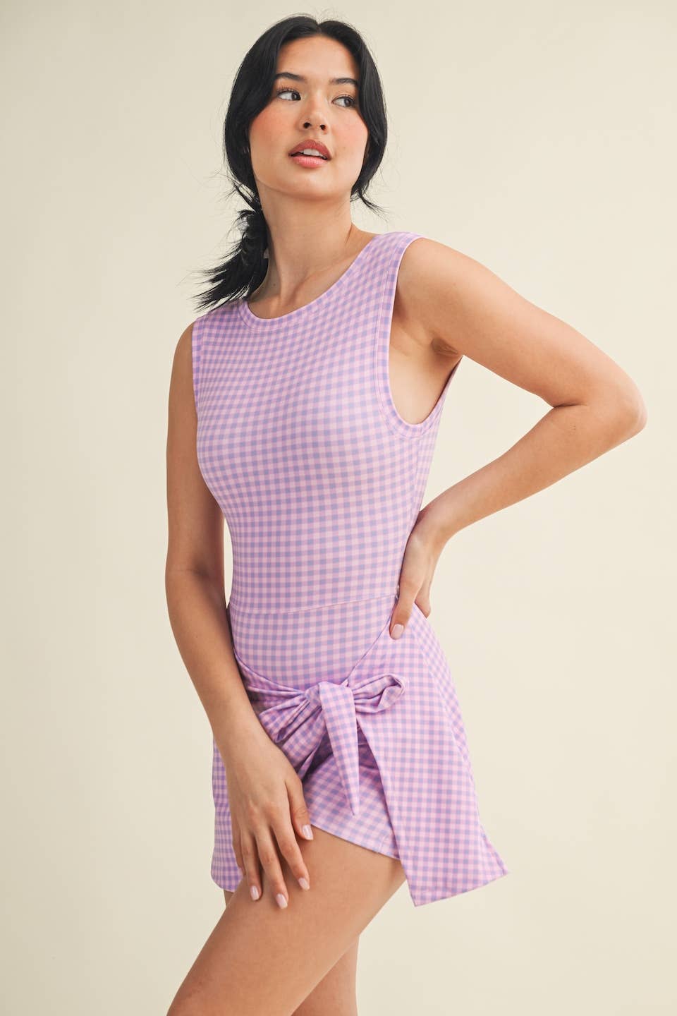 The Tailgate Social Skort Romper