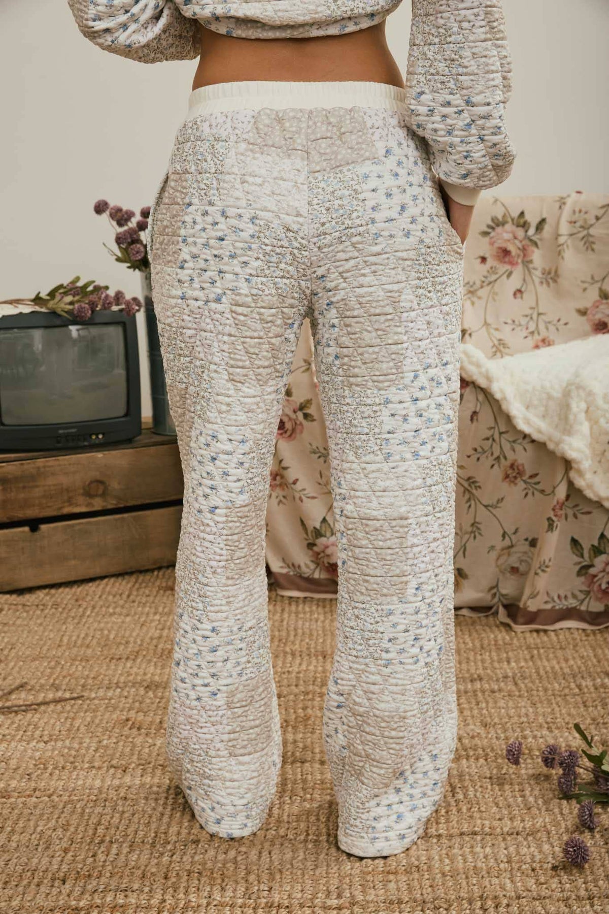 Heirloom Garden Quilted Pants