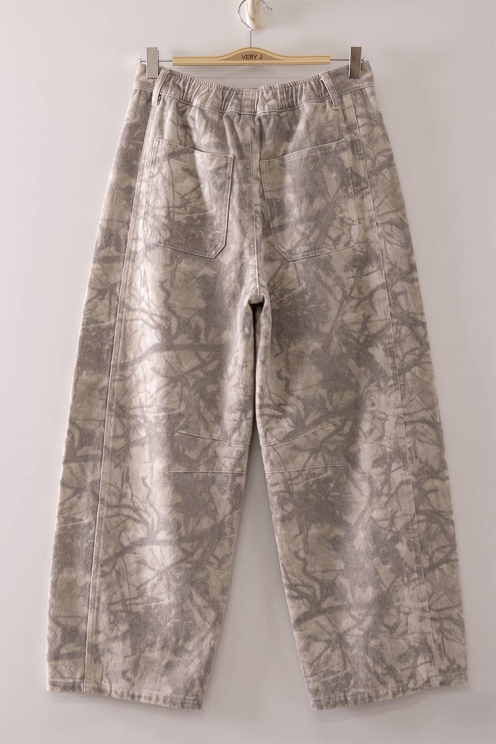Speckled Drift Barrel Jeans | Charcoal
