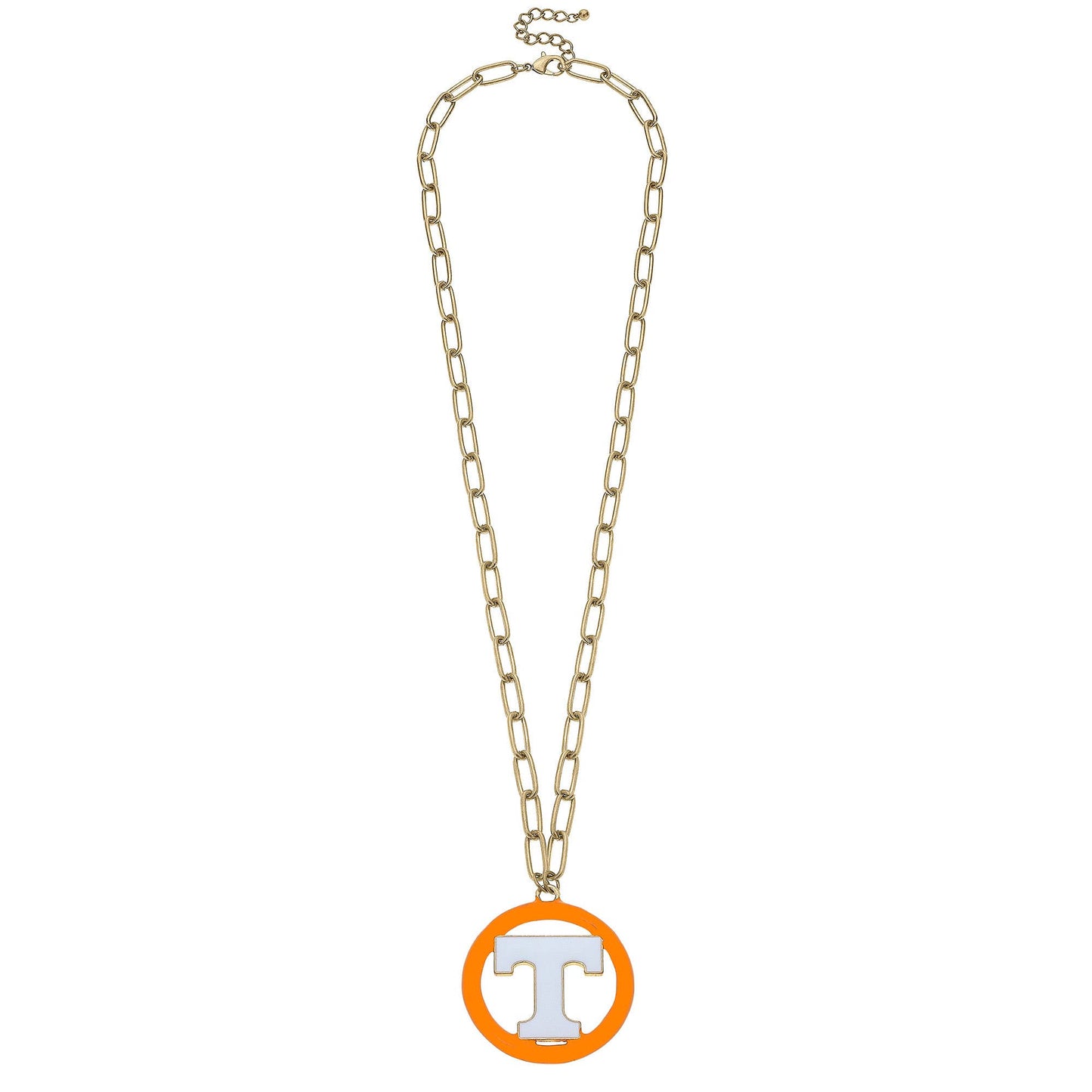 Tennessee Volunteers Logo Enamel Medallion Necklace