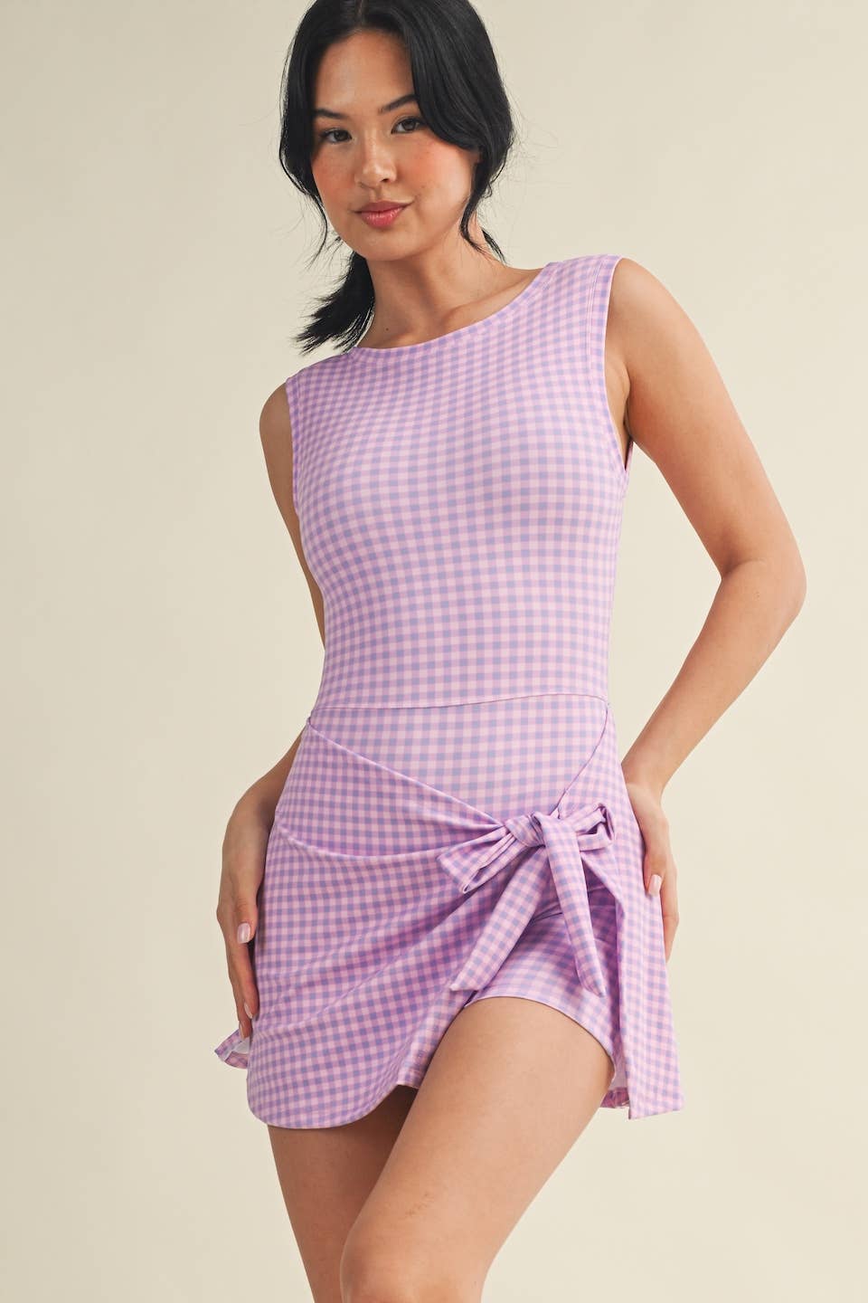 The Tailgate Social Skort Romper