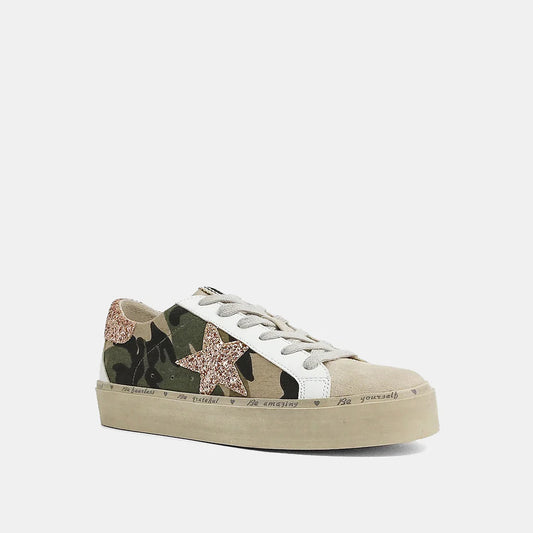 Shu Shop - Reba - Green Camouflage